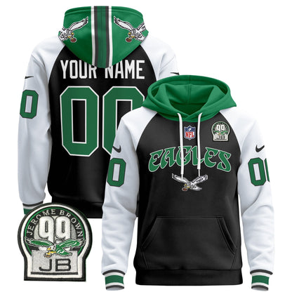 Philadelphia Eagles 2024 Custom Pullover Hoodie V3