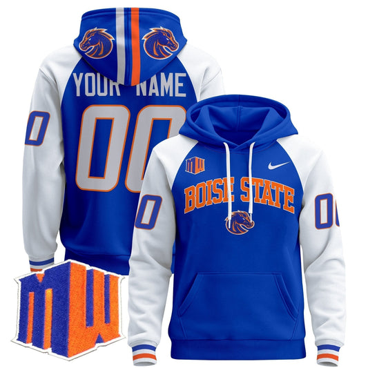 Boise State Broncos 2024 Custom Pullover Hoodie V2