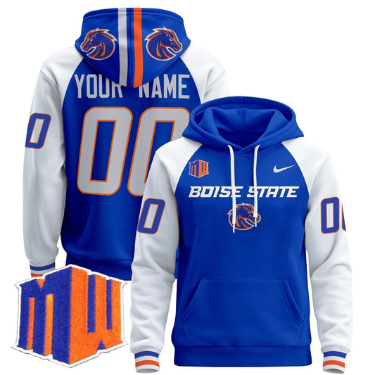 Boise State Broncos 2024 Custom Pullover Hoodie V3