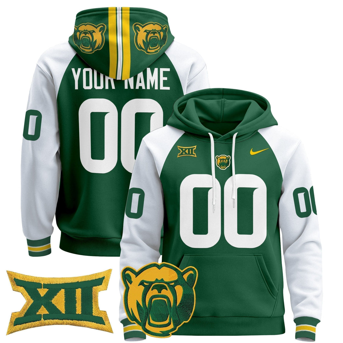 Baylor Bears 2024 Custom Pullover Hoodie