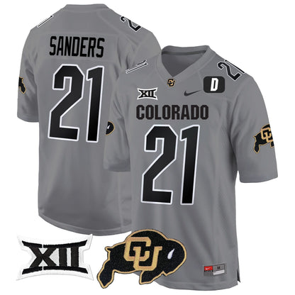 CB Big 12 XII Patch Game Jersey V2