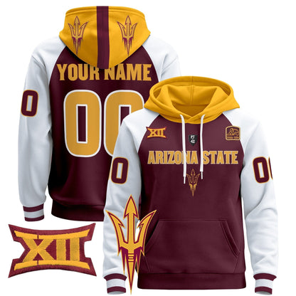 Arizona State Sun Devils 2024 Custom Pullover Hoodie V3