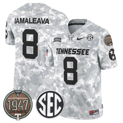 TV 2024 Salute to Service Establishment Year Patch Vapor Limited Jersey