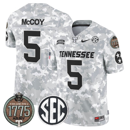 TV 2024 Salute to Service Establishment Year Patch Vapor Limited Jersey