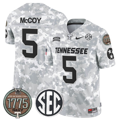 TV 2024 Salute to Service Establishment Year Patch Vapor Limited Jersey
