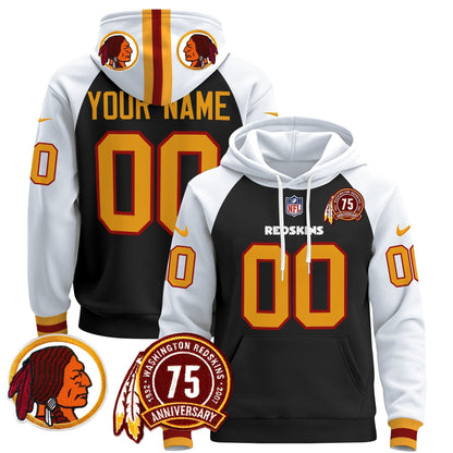 Washington Redskins 2024 Custom Pullover Hoodie V2