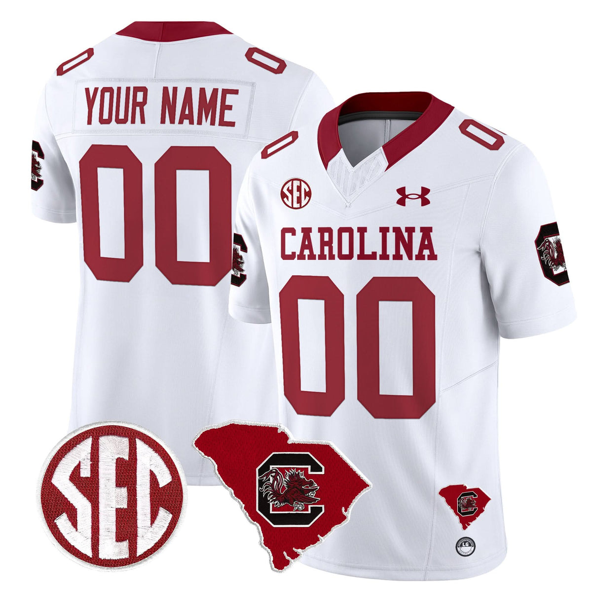 SCG 1980 Throwback Home Patch Vapor Limited Custom Jersey