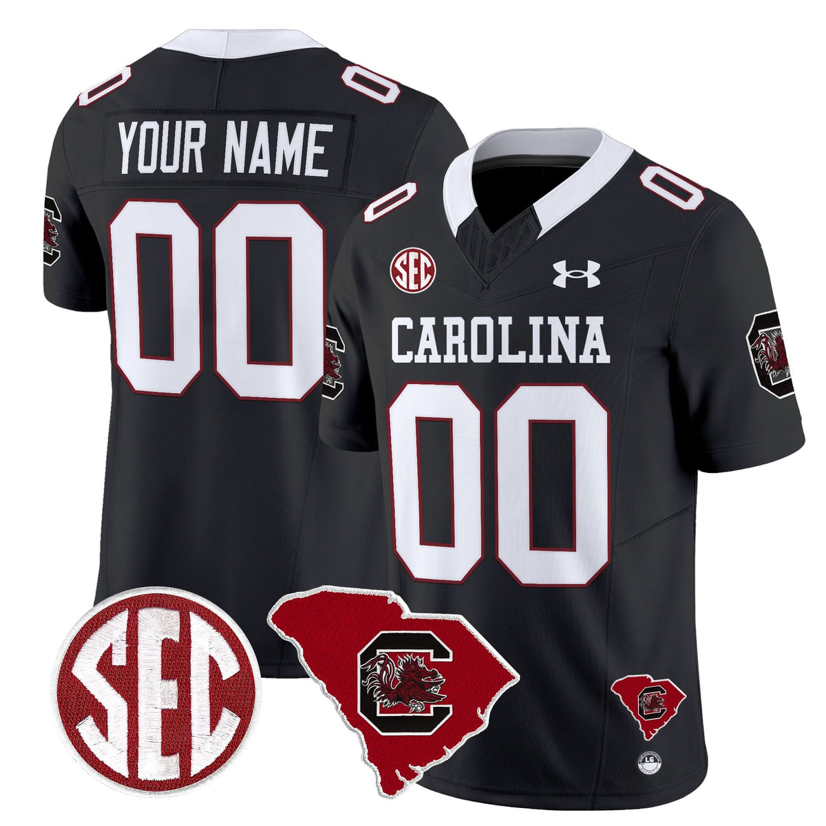 SCG 1980 Throwback Home Patch Vapor Limited Custom Jersey