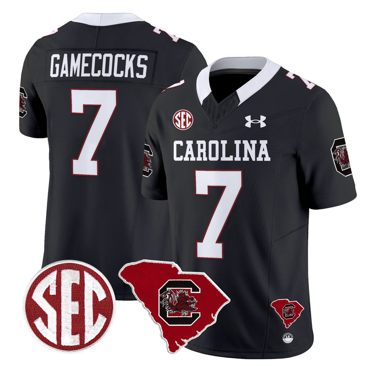 SCG 1980 Throwback Home Patch Vapor Limited Jersey