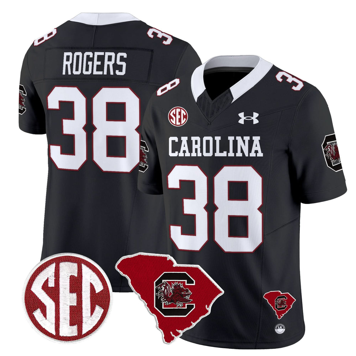 SCG 1980 Throwback Home Patch Vapor Limited Jersey