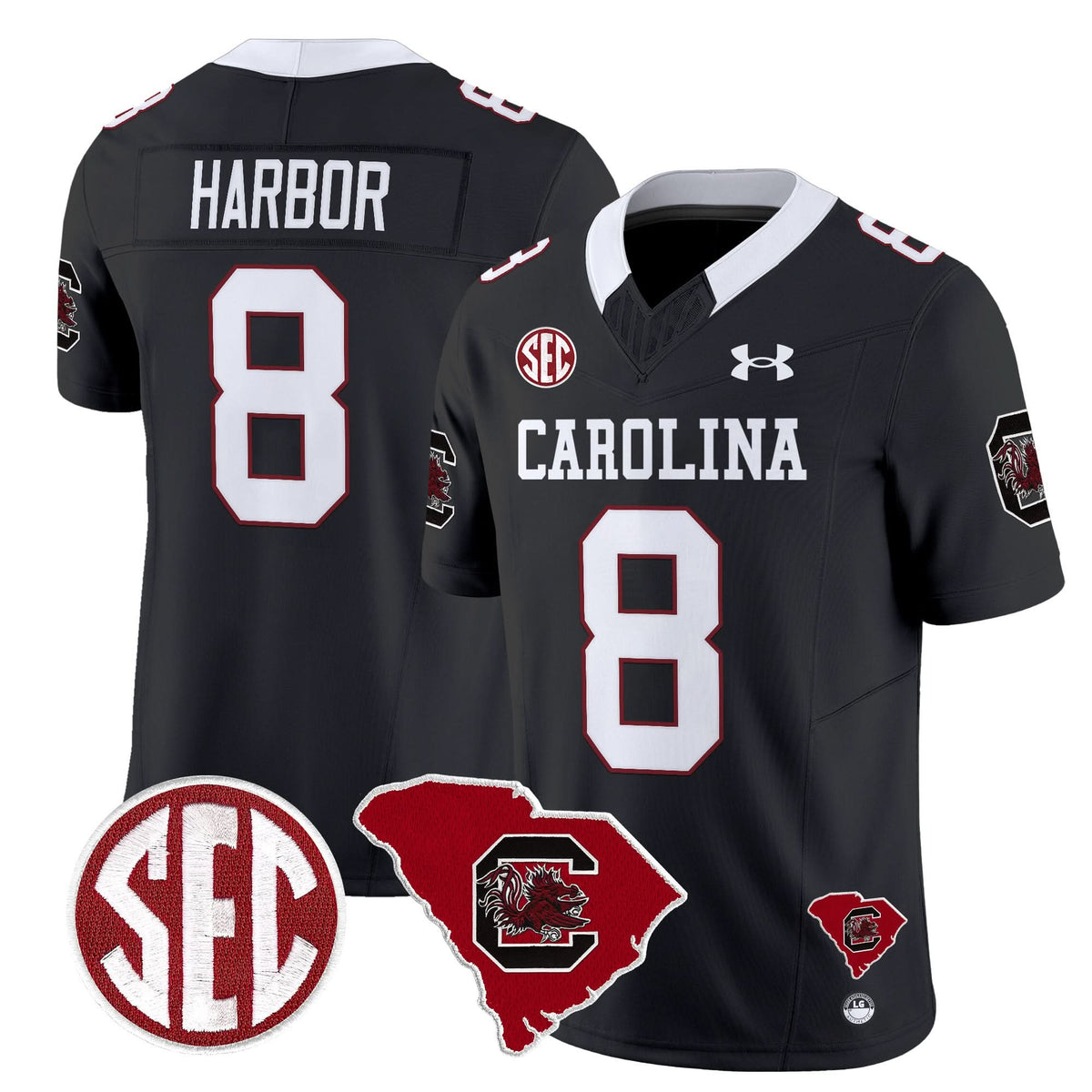 SCG 1980 Throwback Home Patch Vapor Limited Jersey