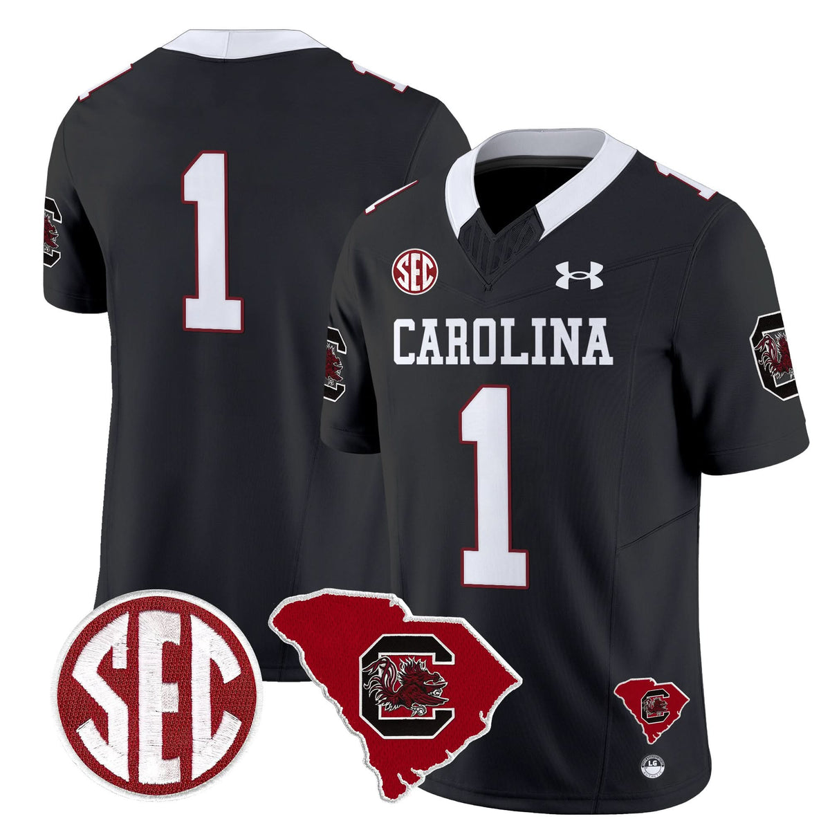 SCG 1980 Throwback Home Patch Vapor Limited Jersey