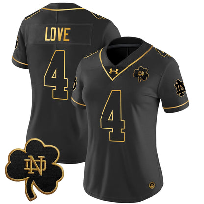 Women's NDFI 2024 Gold Vapor Limited Jersey - Stitched