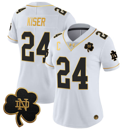 Women's NDFI 2024 Gold Vapor Limited Jersey - Stitched
