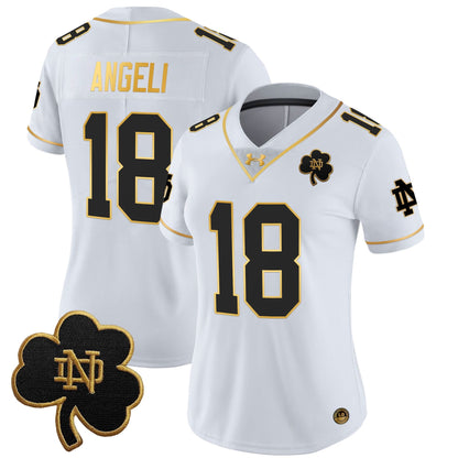 Women's NDFI 2024 Gold Vapor Limited Jersey - Stitched