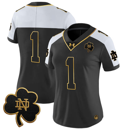 Women's NDFI 2024 Gold Vapor Limited Jersey - Stitched
