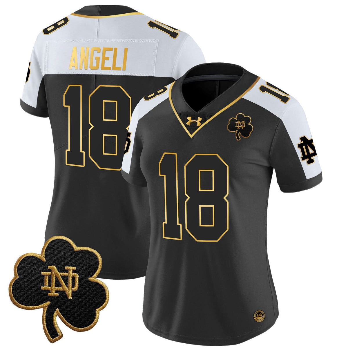 Women's NDFI 2024 Gold Vapor Limited Jersey - Stitched