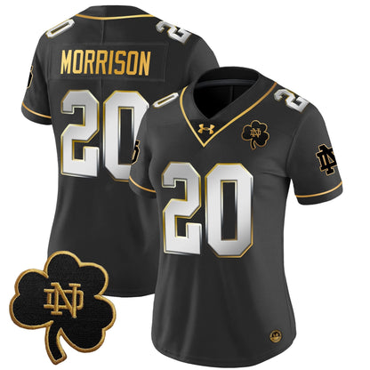 Women's NDFI 2024 Gold Vapor Limited Jersey - Stitched