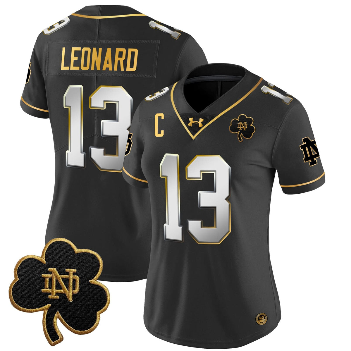 Women's NDFI 2024 Gold Vapor Limited Jersey - Stitched