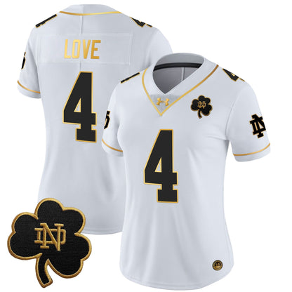 Women's NDFI 2024 Gold Vapor Limited Jersey - Stitched