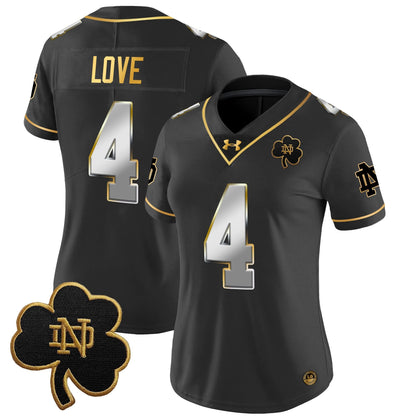 Women's NDFI 2024 Gold Vapor Limited Jersey - Stitched