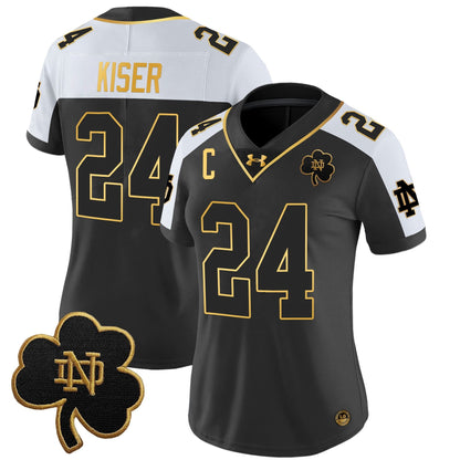 Women's NDFI 2024 Gold Vapor Limited Jersey - Stitched