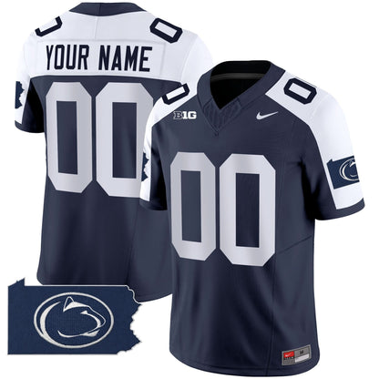 PSU 2024 Home Patch Vapor Limited Custom Jersey