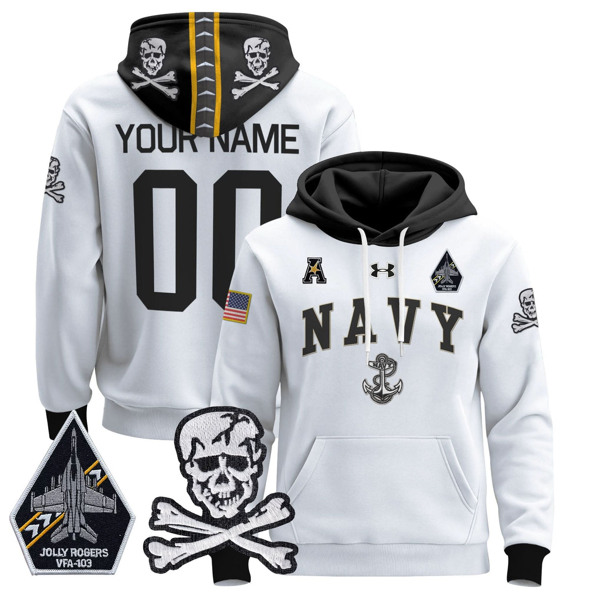 NM 2024 Custom Pullover Hoodie V4 - Stitched