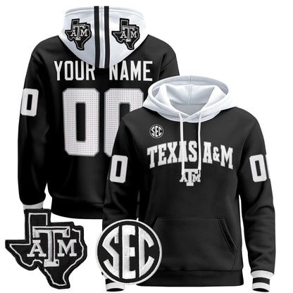Texas A&M Aggies 2024 Custom Pullover Hoodie V2
