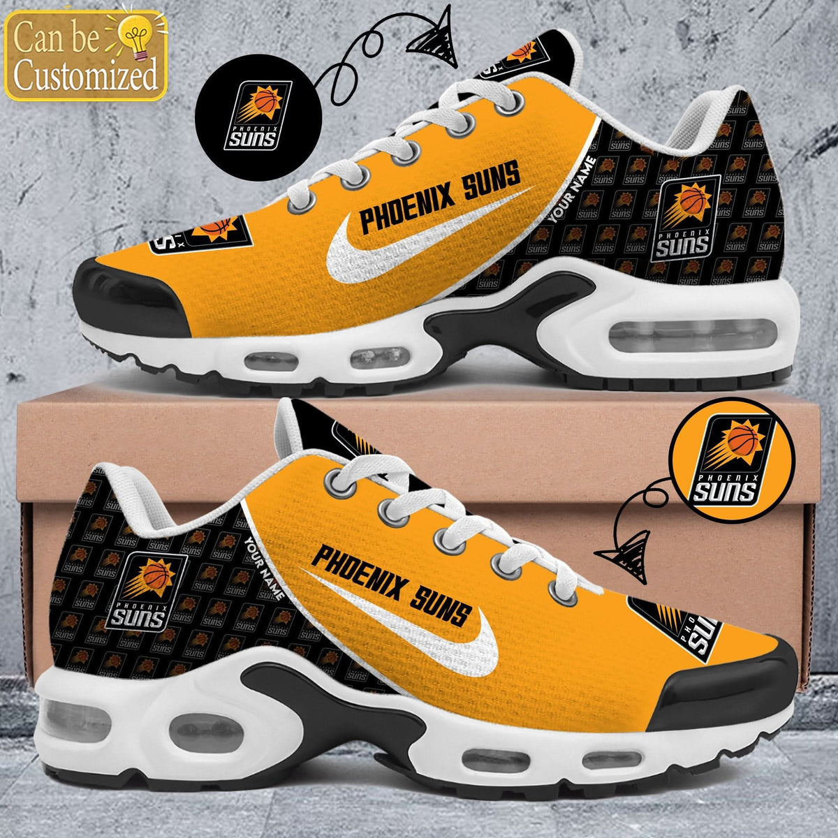 Phoenix Suns Premium A951 Shoes Personalized