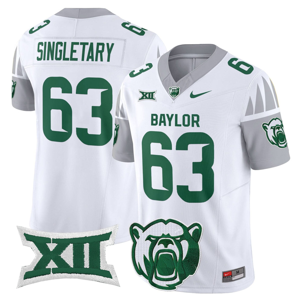 Men's Baylor Bears 2025 Vapor Limited Jersey V2 - All Stitched