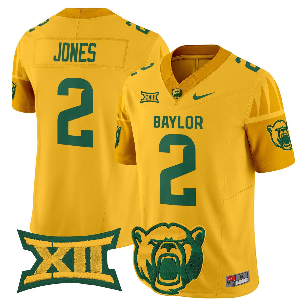 Men's Baylor Bears 2025 Vapor Limited Jersey V2 - All Stitched