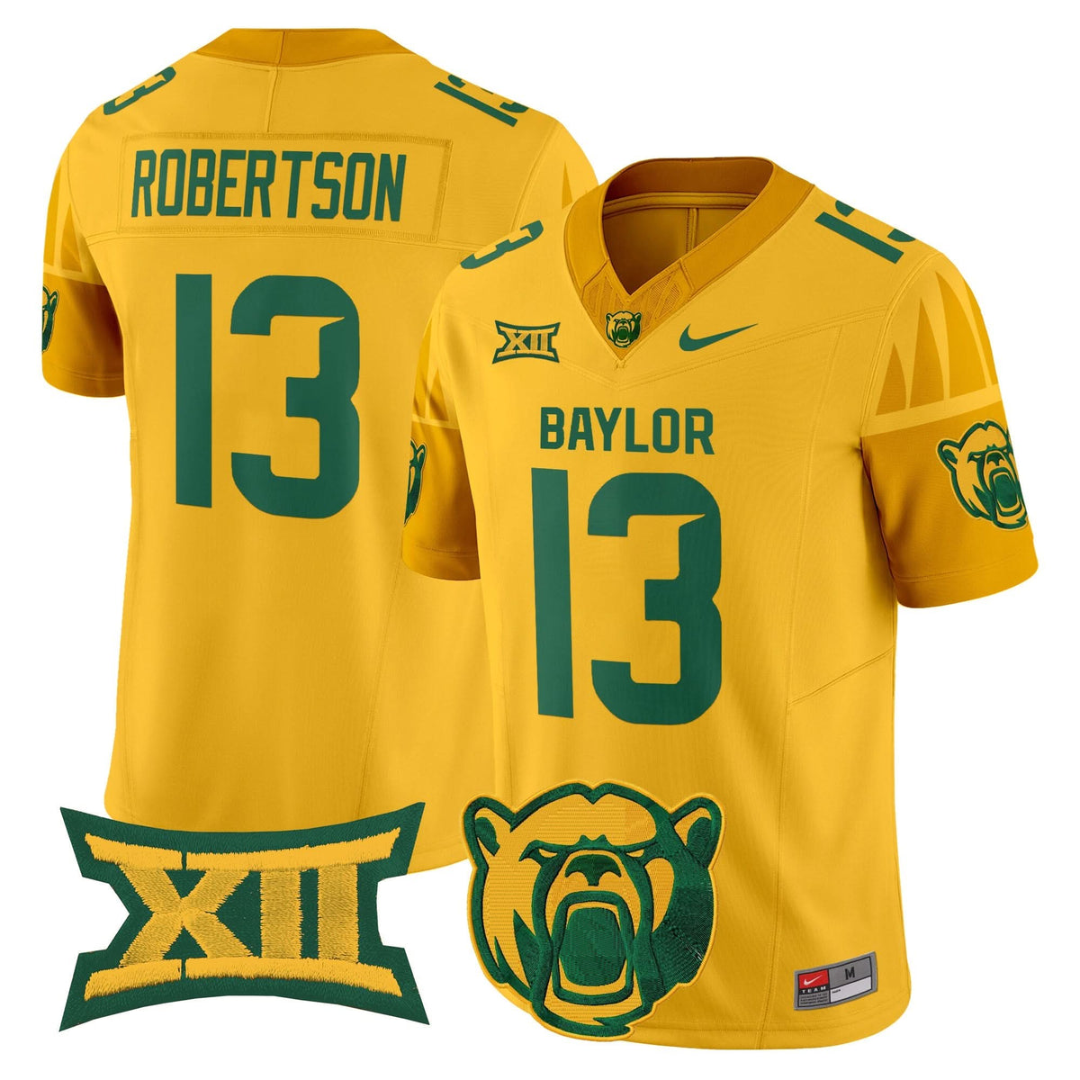 Men's Baylor Bears 2025 Vapor Limited Jersey V2 - All Stitched