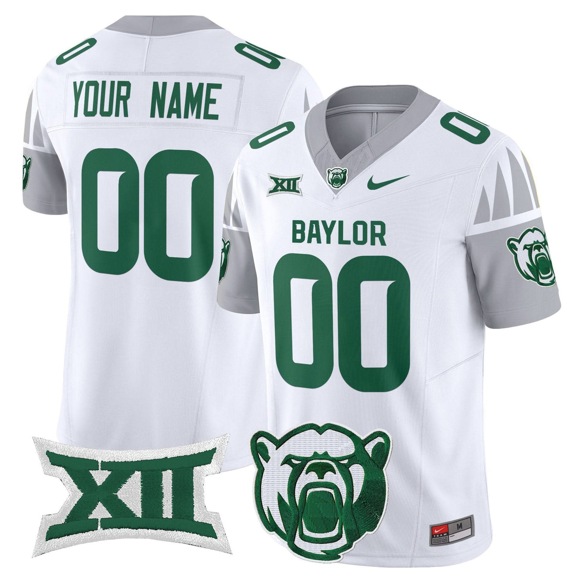 Baylor Bears 2025 Vapor Limited Custom Jersey V2 - All Stitched