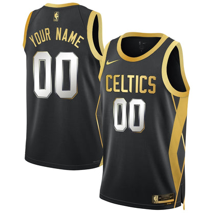 Boston Celtics 2024/25 City Edition Swingman Custom Jersey - All Stitched