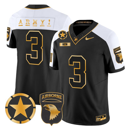 ABK 101st Airborne Division Patch 2024 Gold Vapor Limited Jersey
