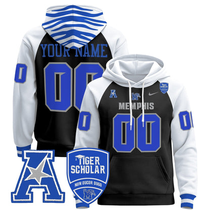 Memphis Tigers 2024 Custom Pullover Hoodie