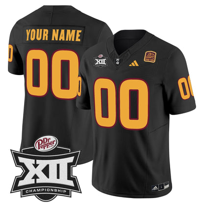 SD 2024 Big 12 Championship Patch Vapor Limited Custom Jersey