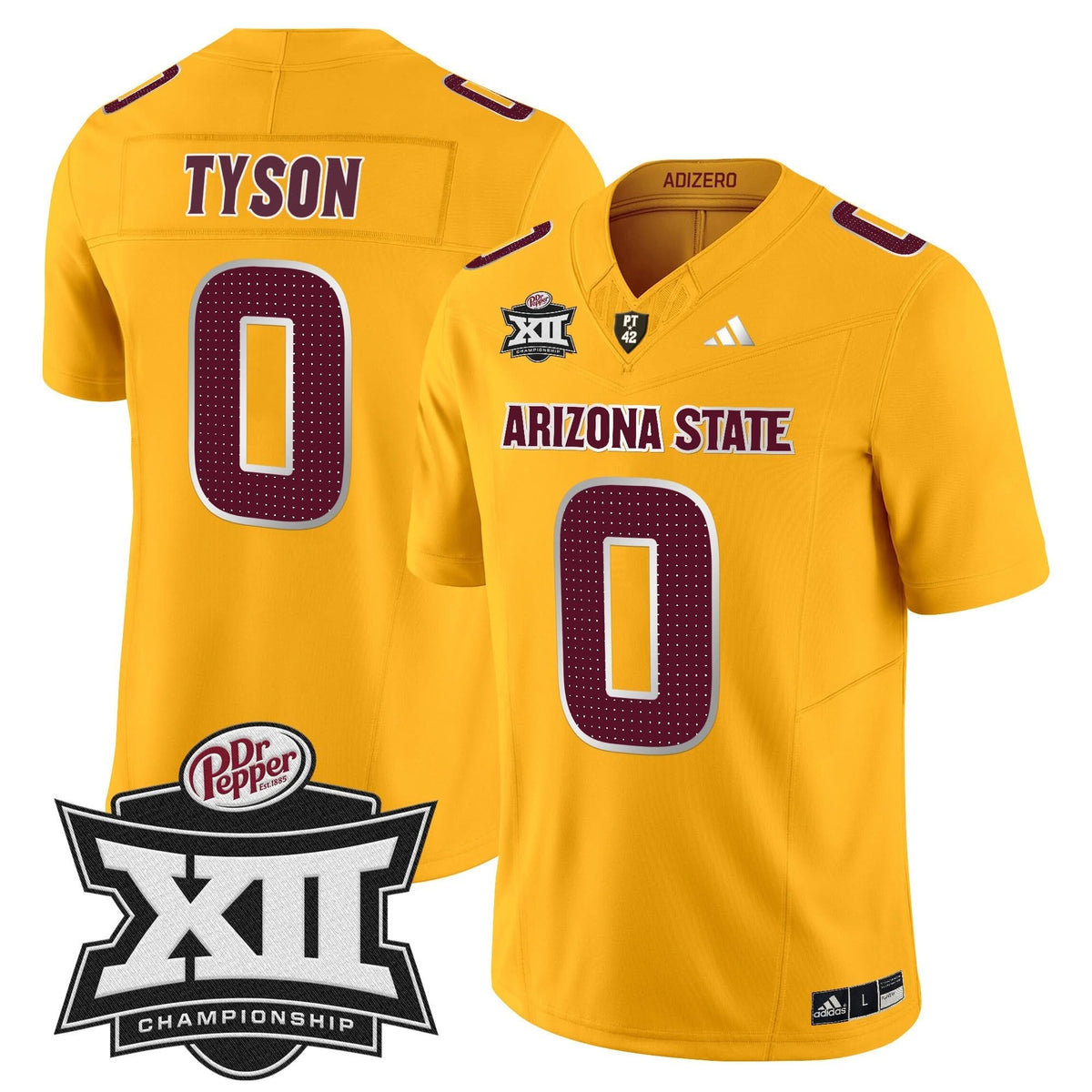 SD 2024 Big 12 Championship Patch Vapor Limited Jersey V2