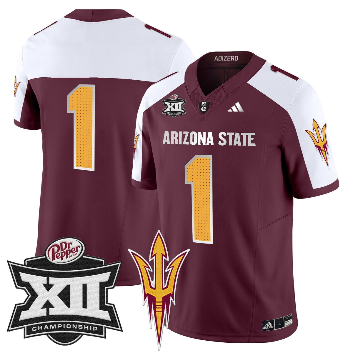SD 2024 Big 12 Championship Patch Vapor Limited Jersey V2