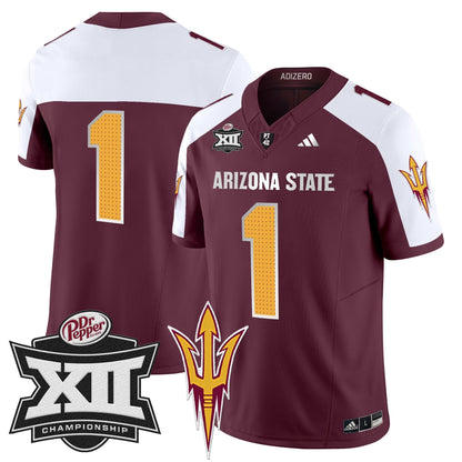 SD 2024 Big 12 Championship Patch Vapor Limited Jersey V2