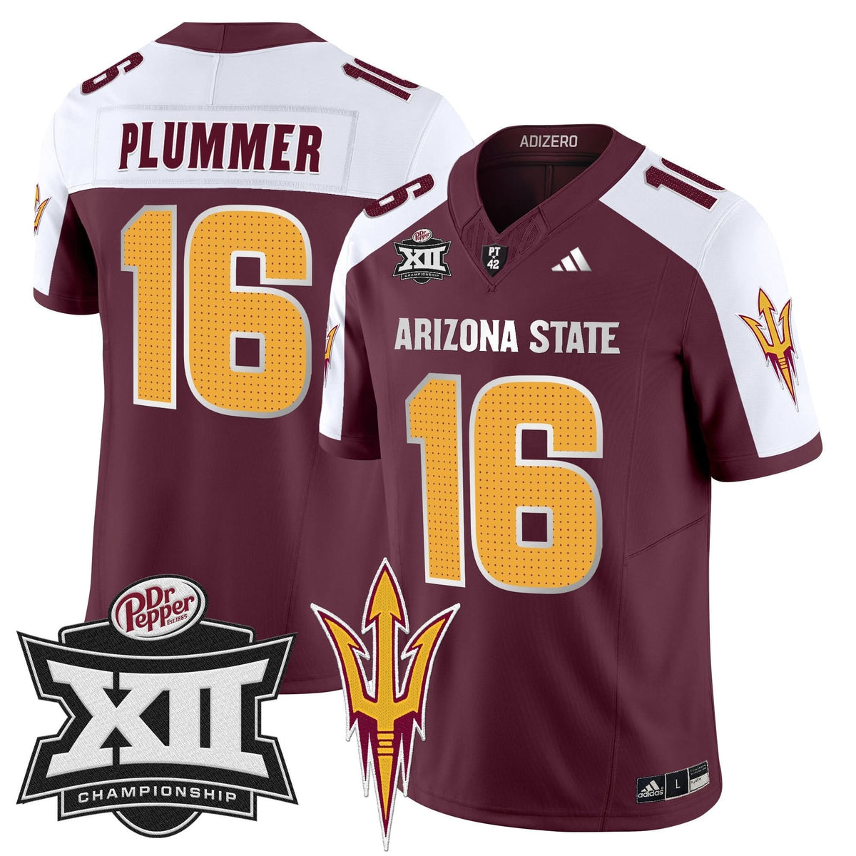 SD 2024 Big 12 Championship Patch Vapor Limited Jersey V2