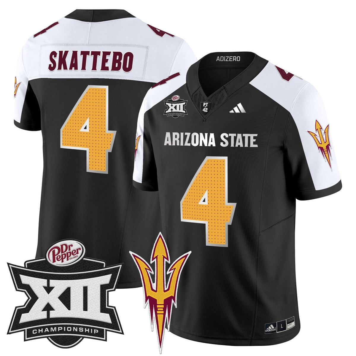 SD 2024 Big 12 Championship Patch Vapor Limited Jersey V2