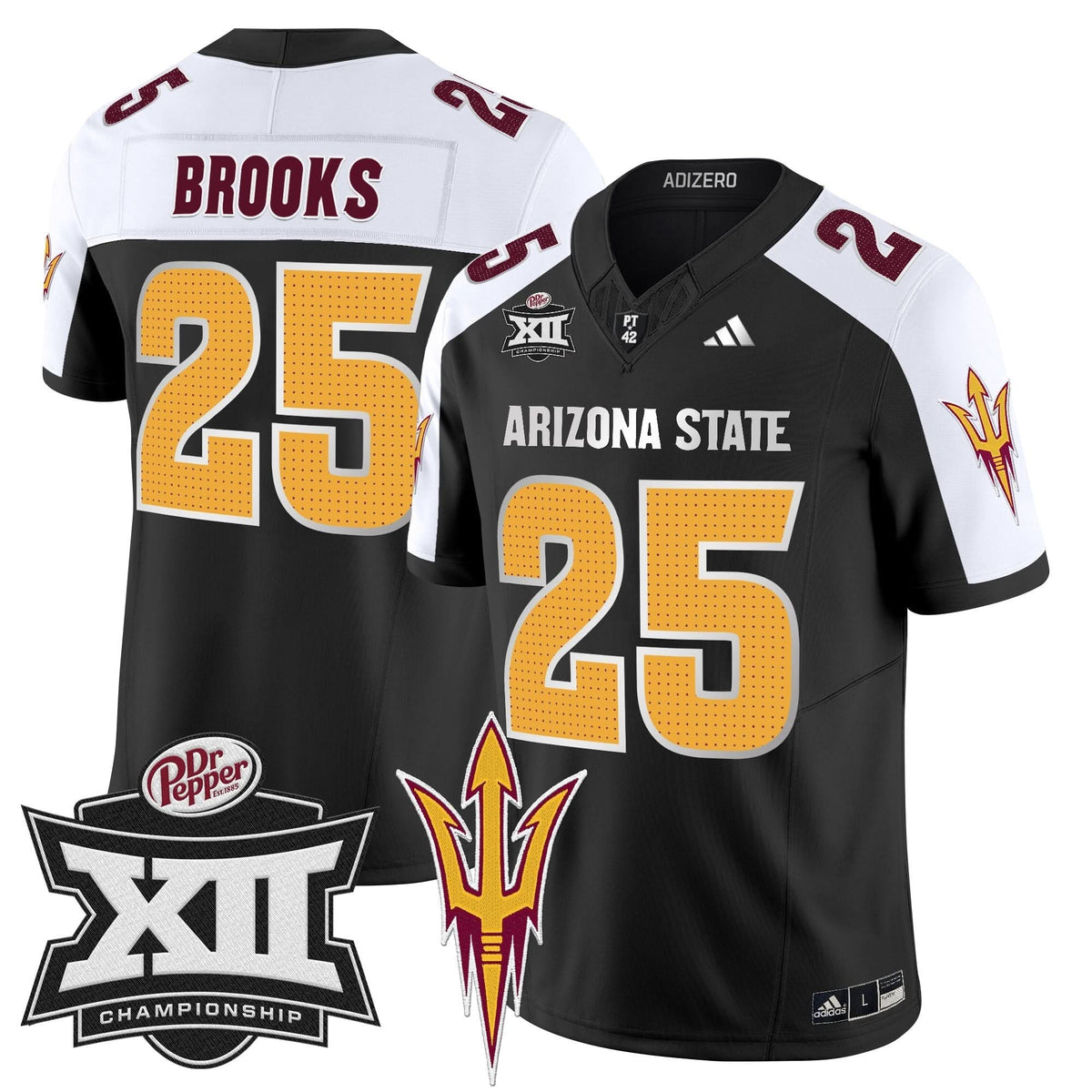 SD 2024 Big 12 Championship Patch Vapor Limited Jersey V2