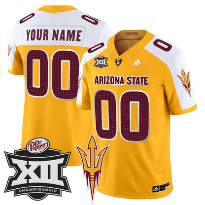 SD 2024 Big 12 Championship Patch Vapor Limited Custom Jersey V2
