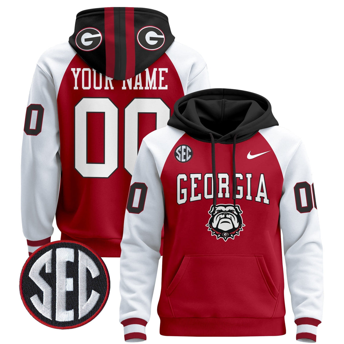 Georgia Bulldogs 2025 Custom Pullover Hoodie V2