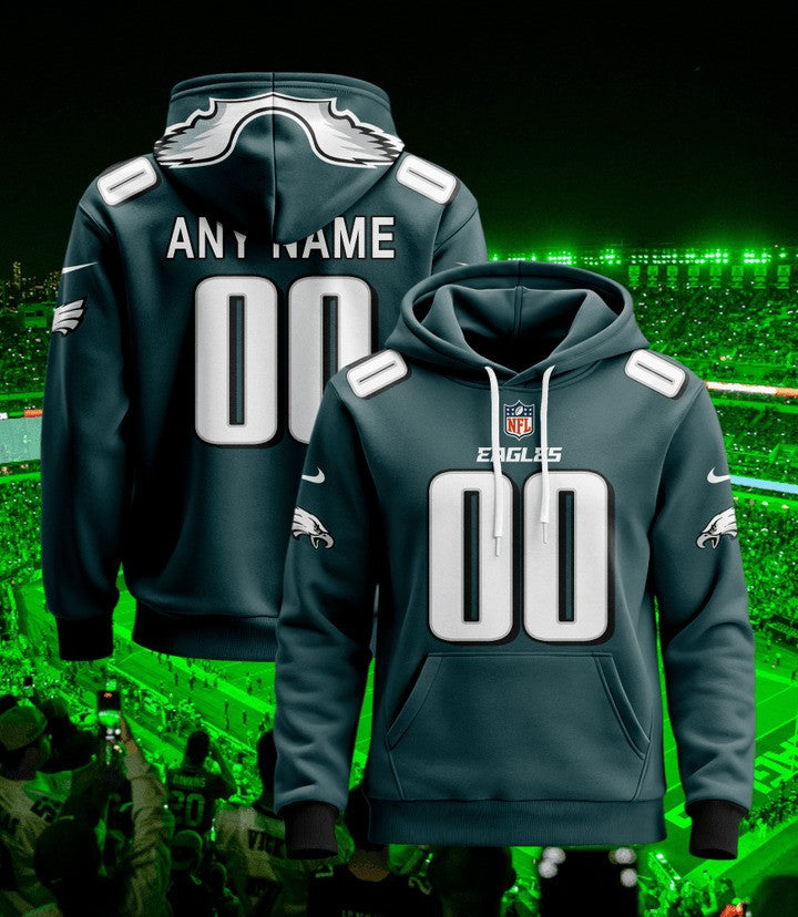 Philadelphia Eagles Pullover Custom Hoodie