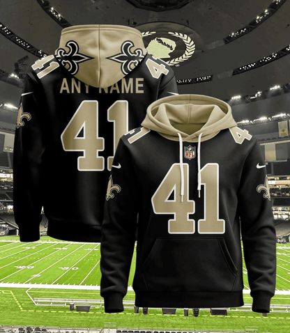 New Orleans Saints Pullover Custom Hoodie