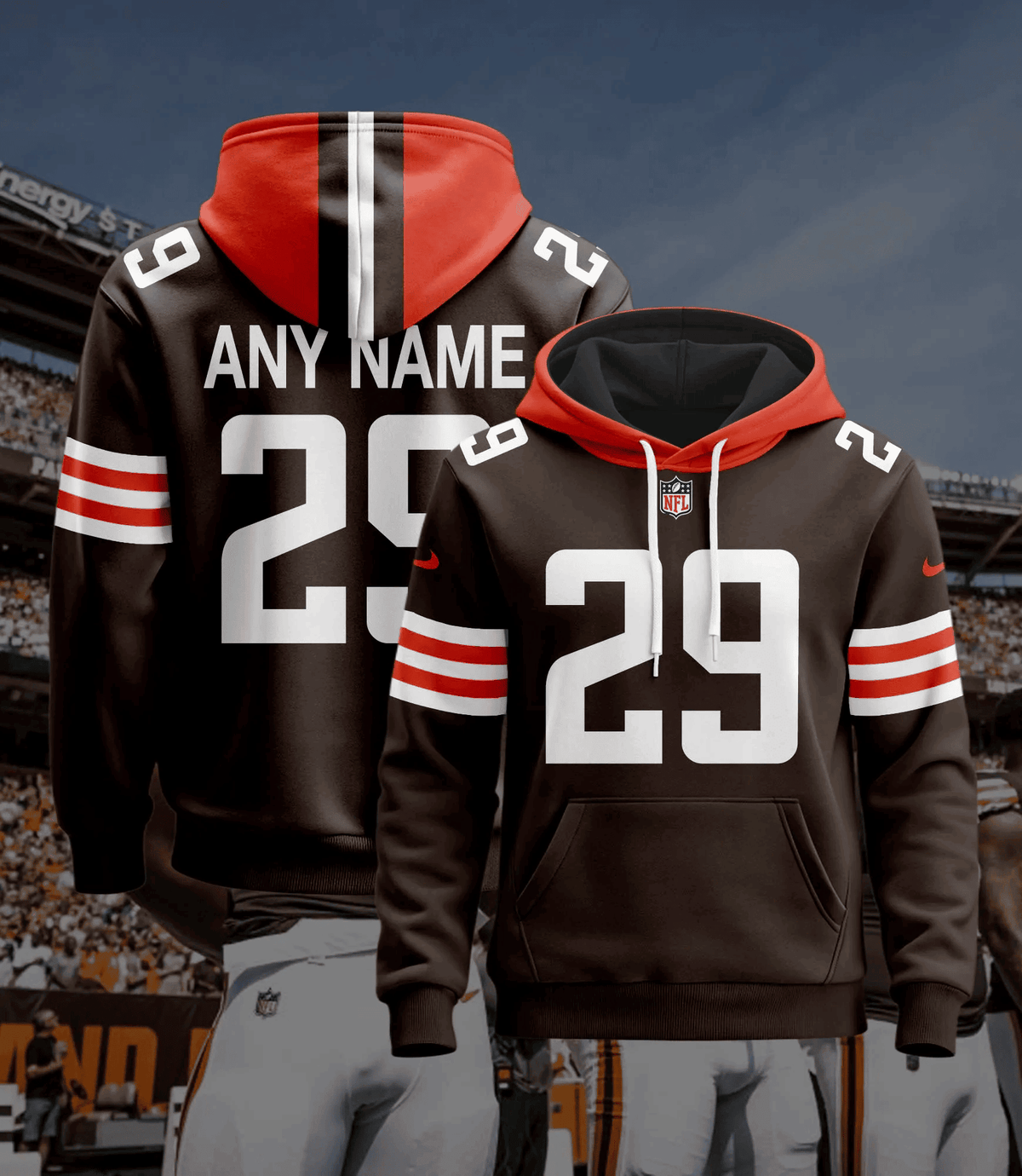 Cleveland Browns Pullover Custom Hoodie