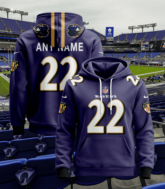 Baltimore Ravens Pullover Custom Hoodie
